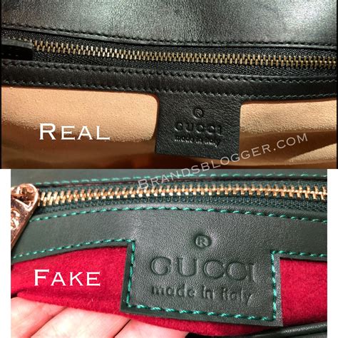 how to tell if its a fake gucci bag|How to Authenticate Gucci Bags .